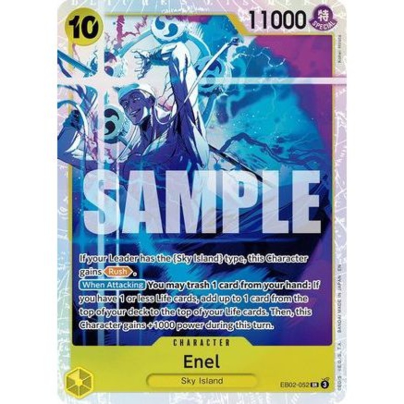 Enel (EB02-052) - Extra Booster: Anime 25th Collection Foil