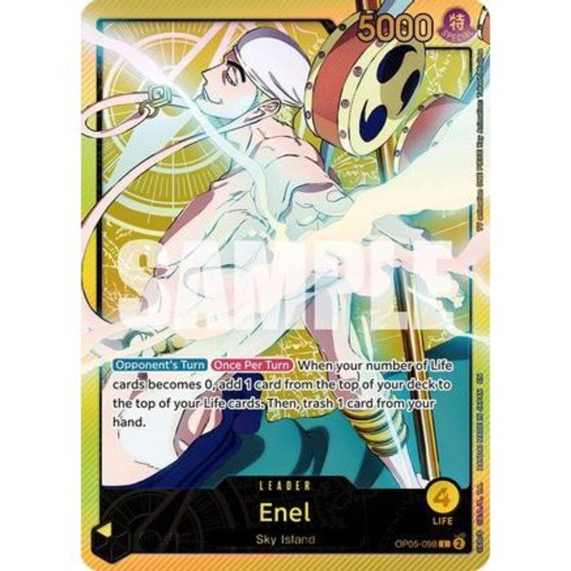 Enel (SPR) (OP05-098) - Extra Booster: Anime 25th Collection Foil