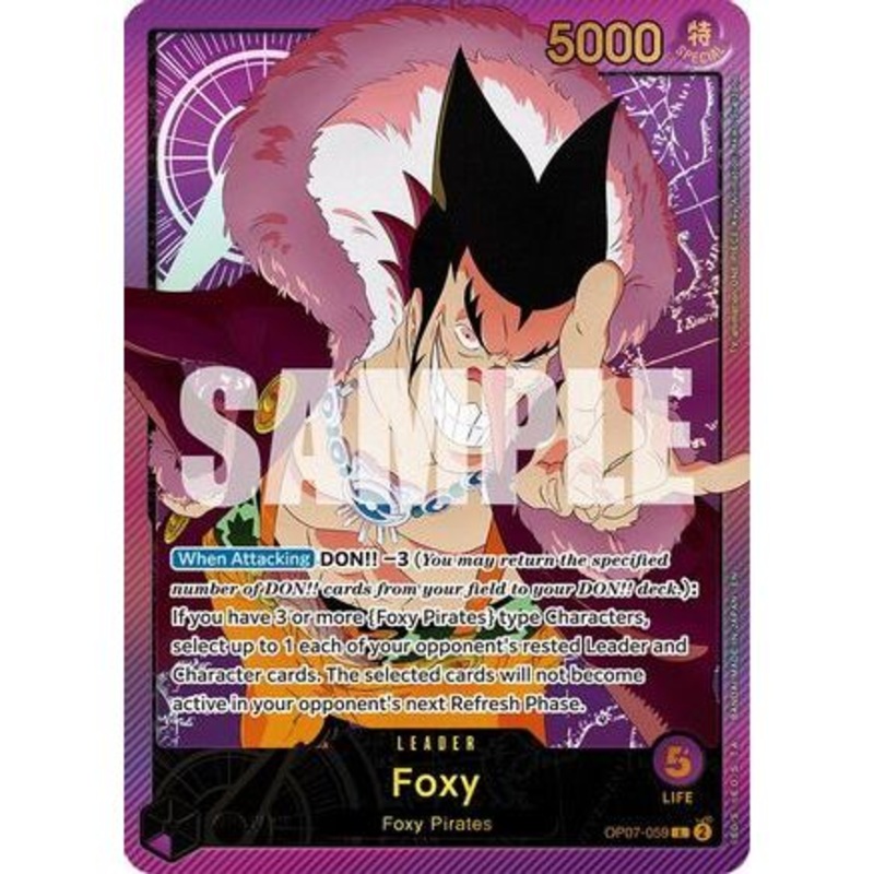 Foxy (SPR) (OP07-059) - Extra Booster: Anime 25th Collection Foil