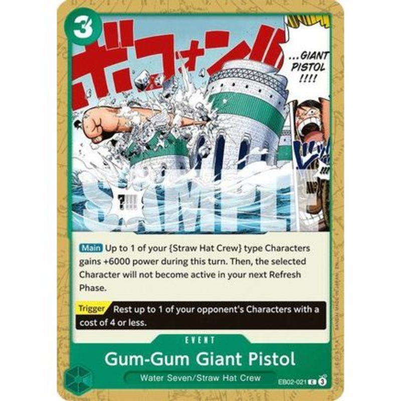 Gum-Gum Giant Pistol (EB02-021) - Extra Booster: Anime 25th Collection