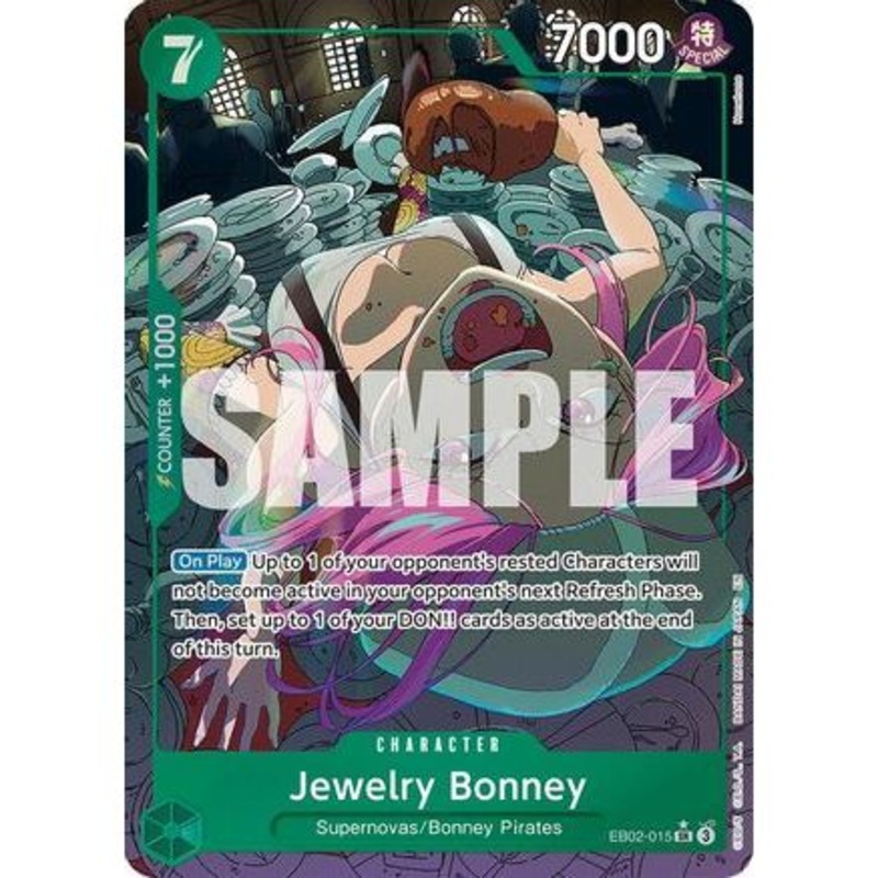 Jewelry Bonney (Alternate Art) (EB02-015) - Extra Booster: Anime 25th Collection Foil