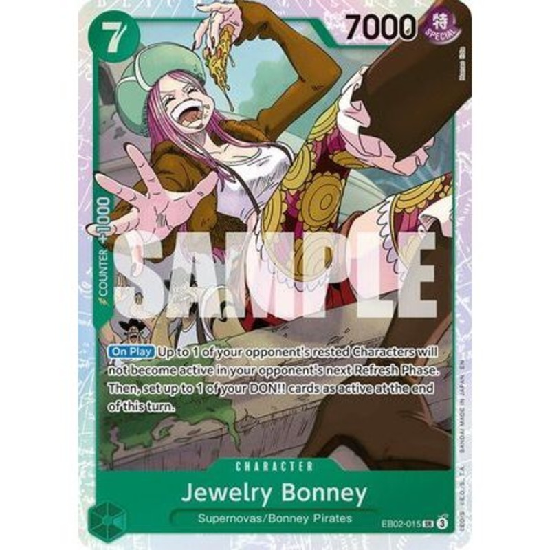 Jewelry Bonney (EB02-015) - Extra Booster: Anime 25th Collection Foil