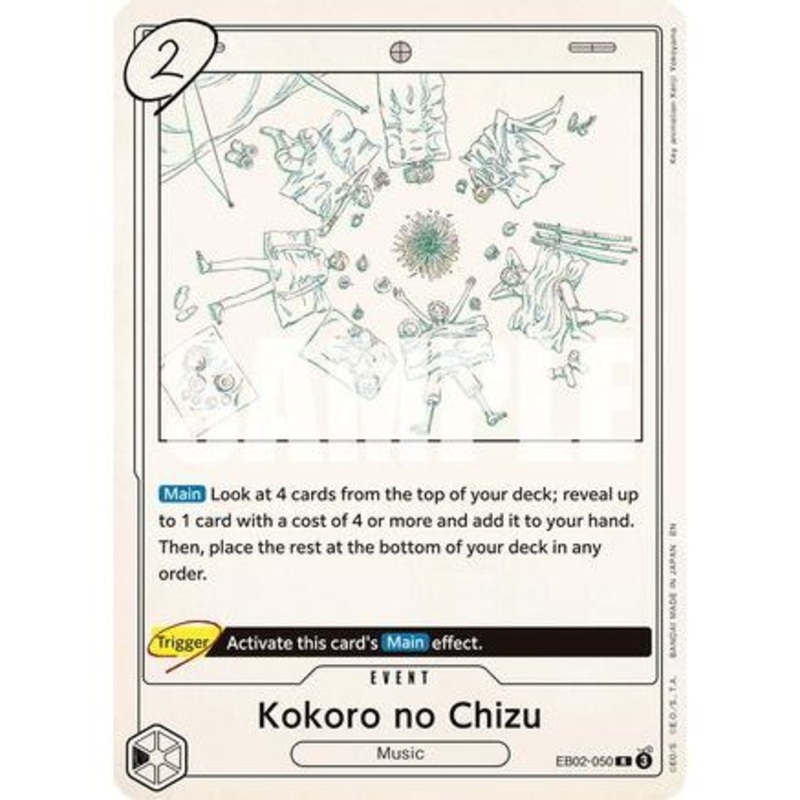 Kokoro no Chizu (EB02-050) - Extra Booster: Anime 25th Collection Foil