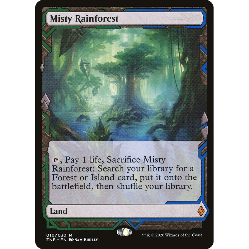 Misty Rainforest (ZNE-010) - Zendikar Rising Expeditions
