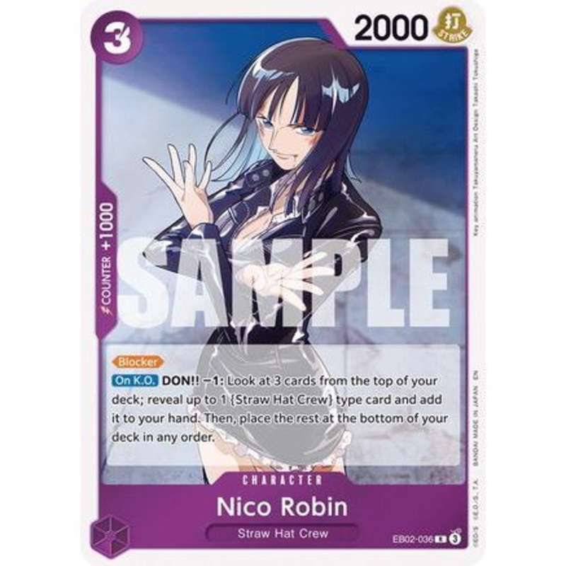 Nico Robin (EB02-036) - Extra Booster: Anime 25th Collection Foil