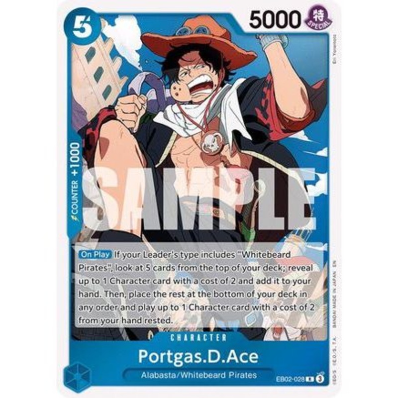 Portgas.D.Ace (EB02-028) - Extra Booster: Anime 25th Collection Foil