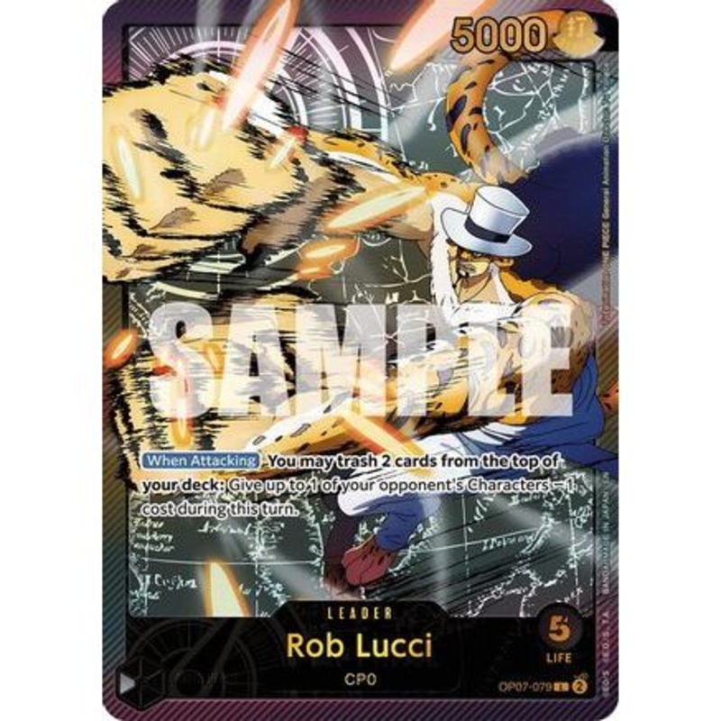 Rob Lucci (SPR) (OP07-079) - Extra Booster: Anime 25th Collection Foil