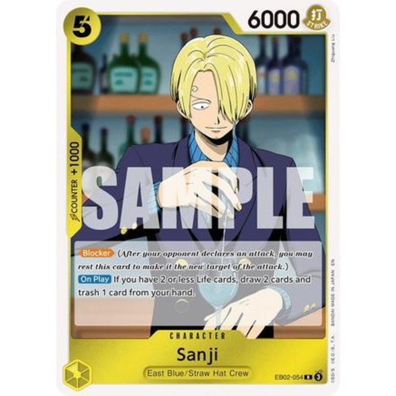 Sanji (EB02-054) - Extra Booster: Anime 25th Collection Foil