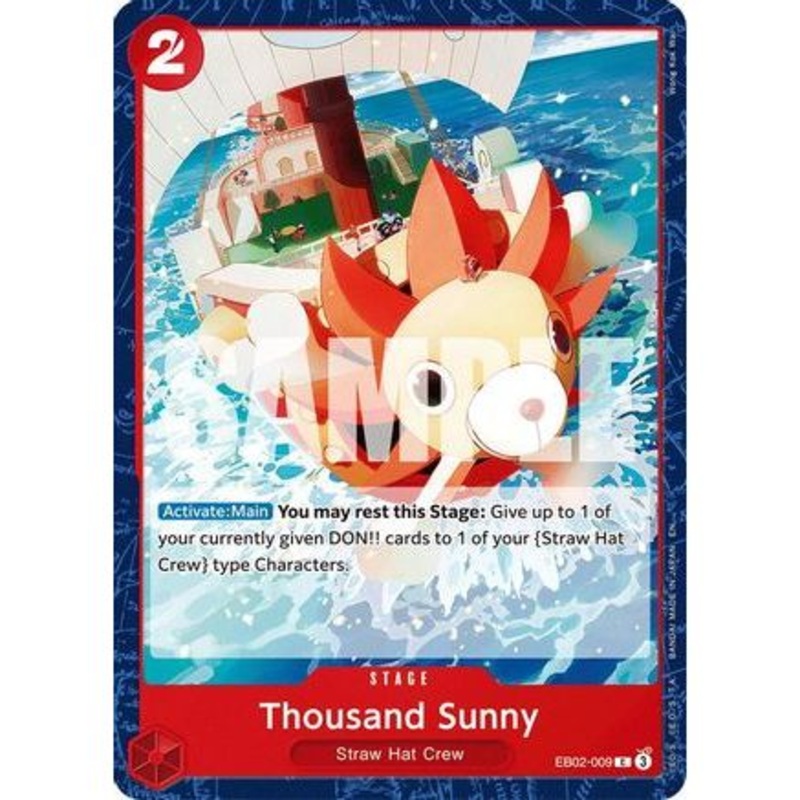 Thousand Sunny (EB02-009) - Extra Booster: Anime 25th Collection