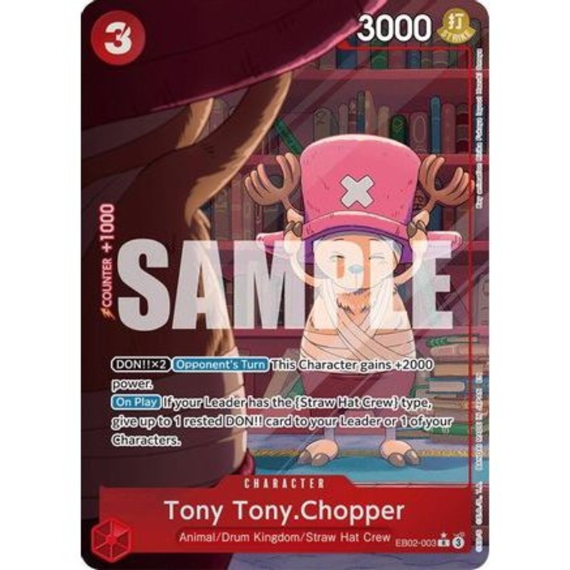 Tony Tony.Chopper (Alternate Art) (EB02-003) - Extra Booster: Anime 25th Collection Foil