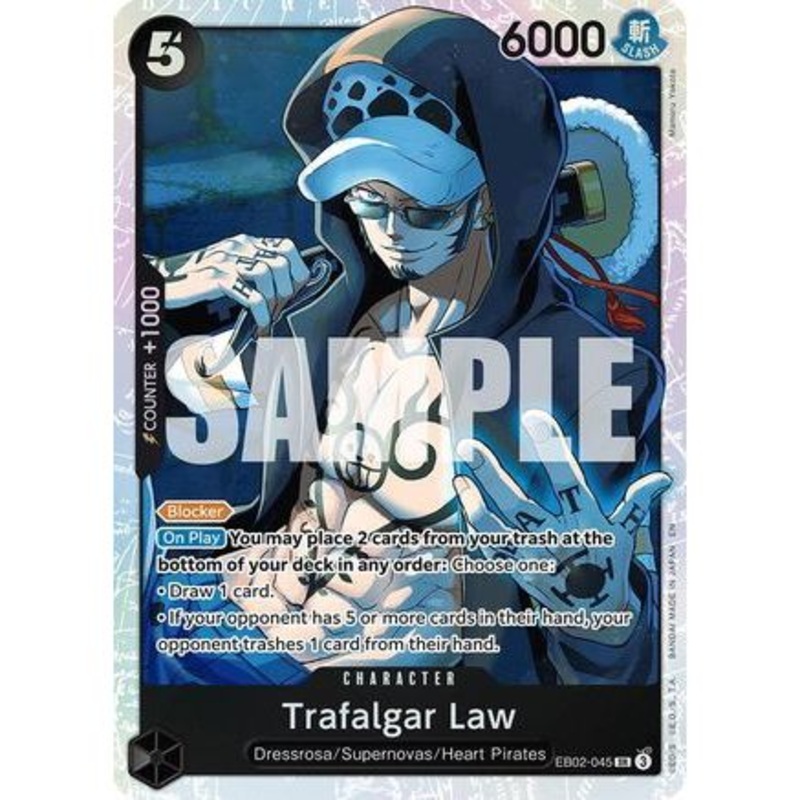 Trafalgar Law (EB02-045) - Extra Booster: Anime 25th Collection Foil