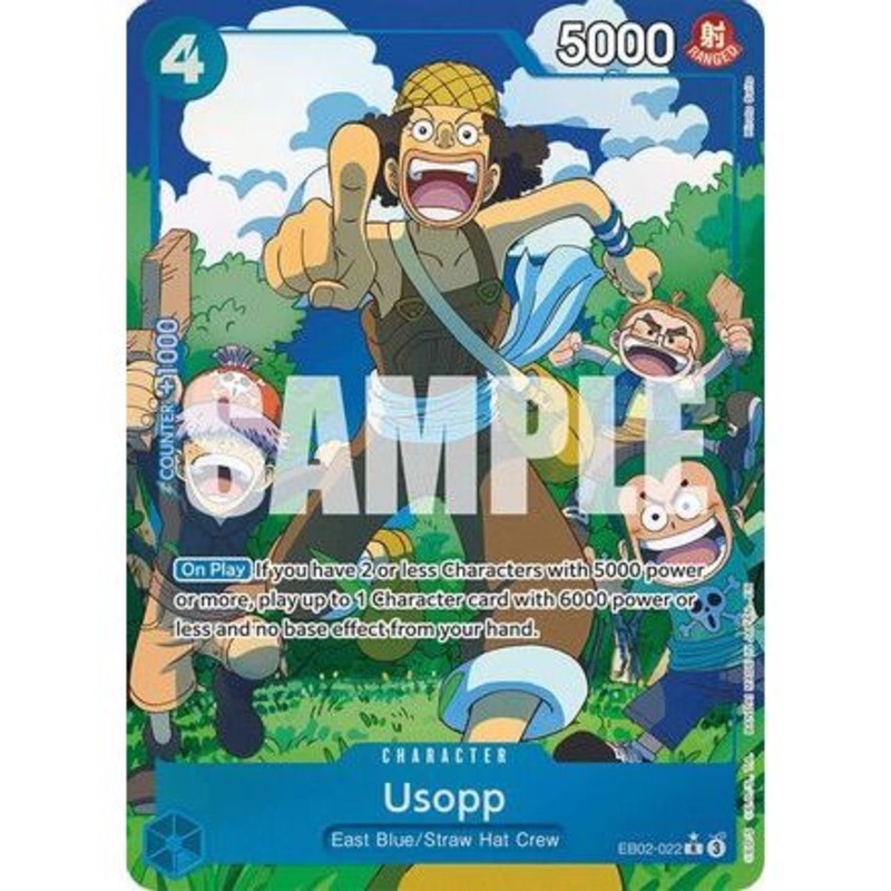 Usopp (Alternate Art) (EB02-022) - Extra Booster: Anime 25th Collection Foil