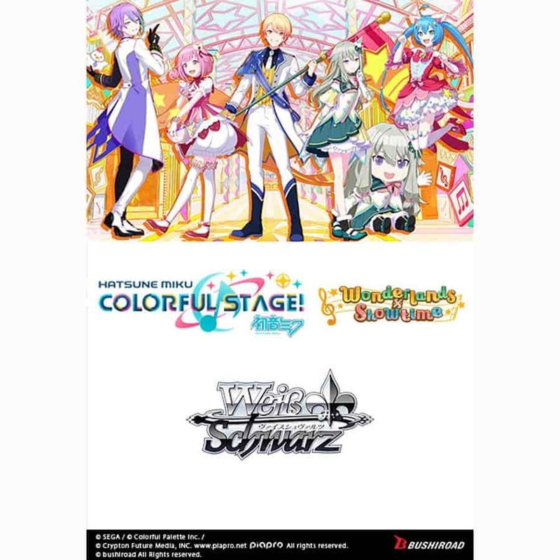 Weiss Schwarz TCG: Hatsune Miku Colorful Stage! Wonderlands X Showtime Trail Deck (Preorder Expected Release 06/27/2025)