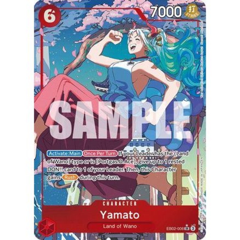 Yamato (Alternate Art) (EB02-006) - Extra Booster: Anime 25th Collection Foil