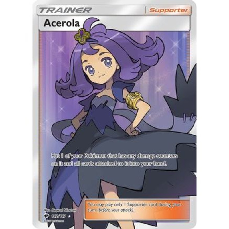 Acerola (Full Art) 142/147 - SM  Burning Shadows Holofoil