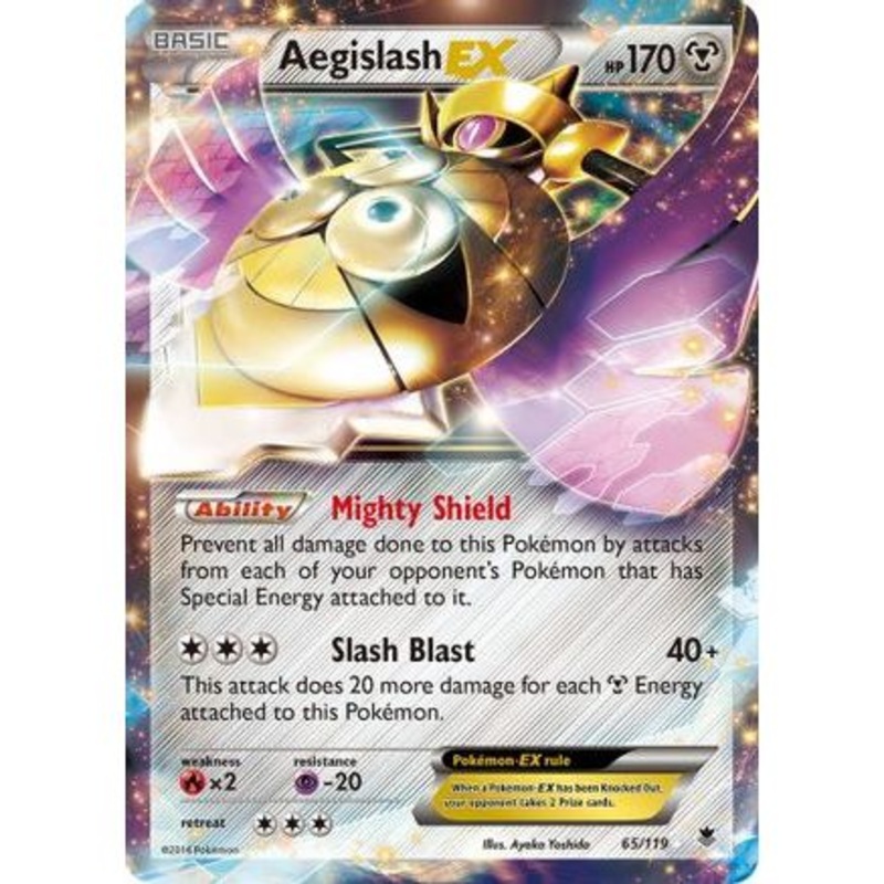 Aegislash EX 65/119 - XY  Phantom Forces Holofoil