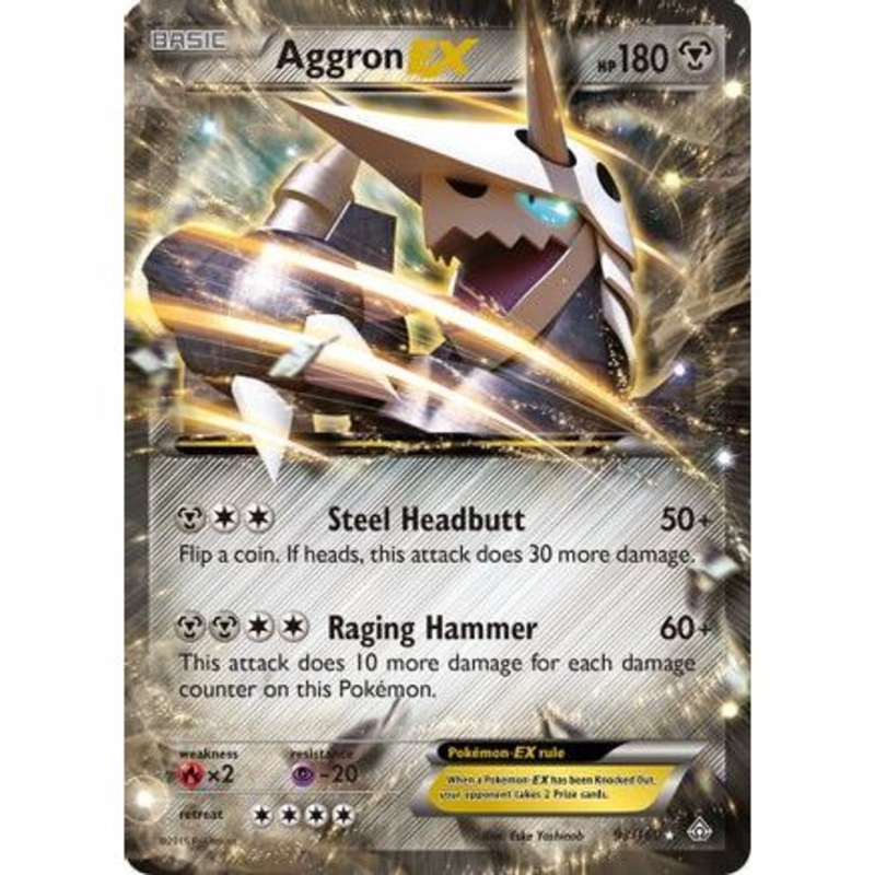 Aggron EX 93/160 - XY  Primal Clash Holofoil