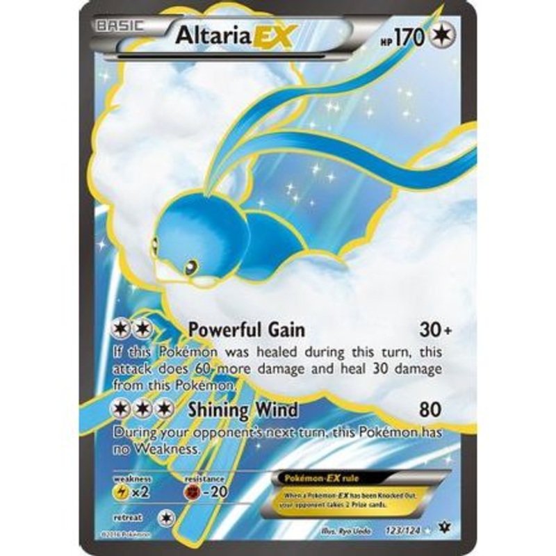 Altaria EX (Full Art) 123/124 - XY  Fates Collide Holofoil