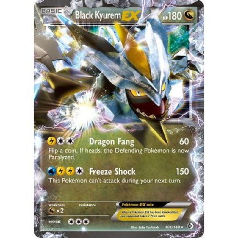 Black Kyurem EX 101/149 - Boundaries Crossed Holofoil