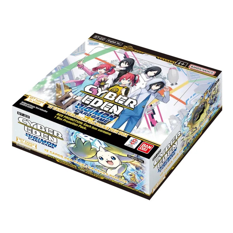 Digimon Card Game: Cyber Eden Booster (BT22) (Preorder Expected Release 07/25/2025)