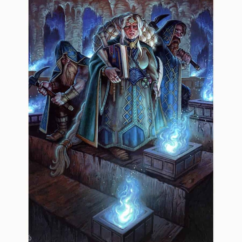 Warlord: Saga of the Storm - Into the Accordlands: Dwarven Forges 100ct Sleeves (Pre-Order Expected Release Spring 2025)