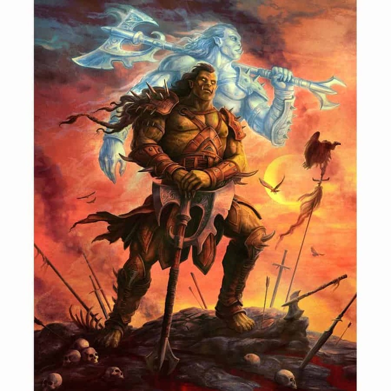 Warlord: Saga of the Storm - Into the Accordlands: Nothrog Legions 100ct Sleeves (Pre-Order Expected Release Spring 2025)