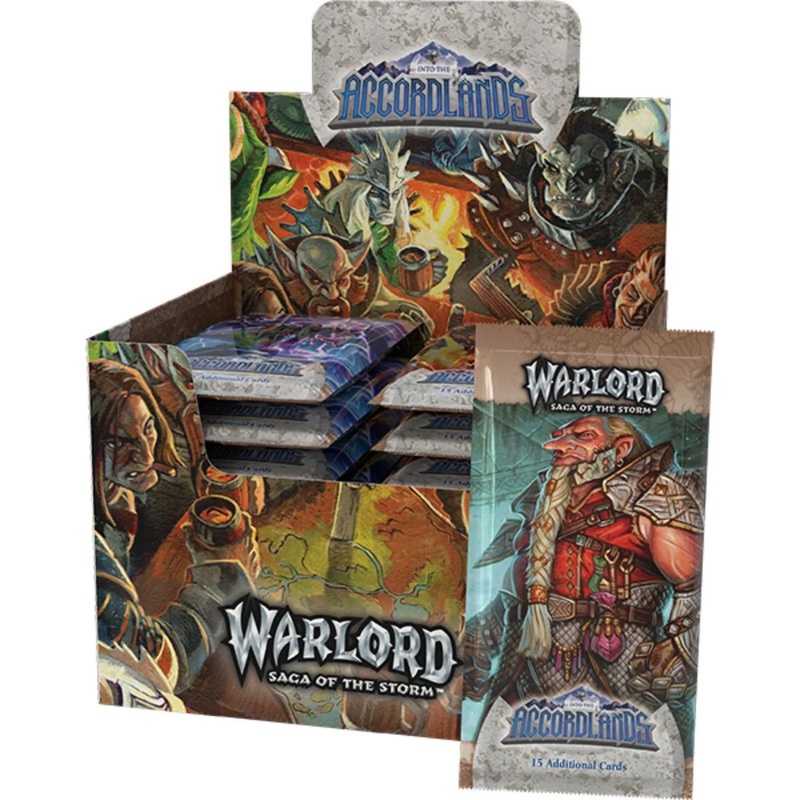 Warlord: Saga of the Storm TCG - Into the Accordlands Booster Box (Pre-Order Expected Release 06/31/2025)