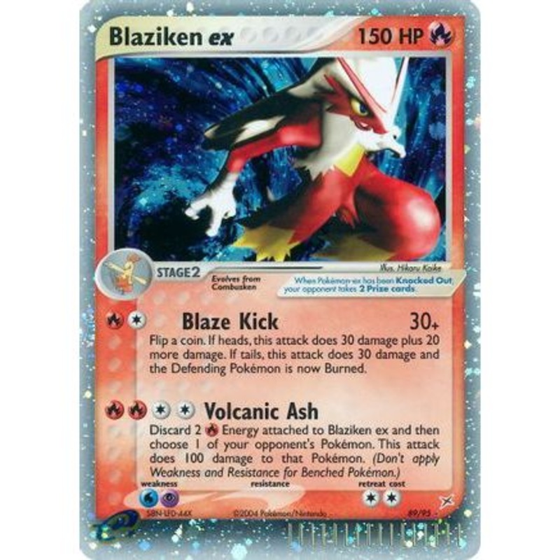 Blaziken ex 89/95 - Team Magma vs Team Aqua Holofoil