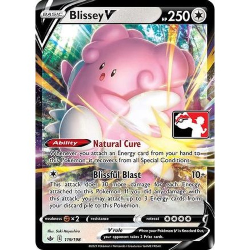 Blissey V 119 - Prize Pack Series Cards Holofoil