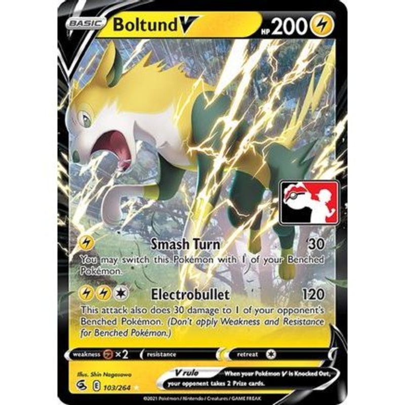 Boltund V 103 - Prize Pack Series Cards Holofoil
