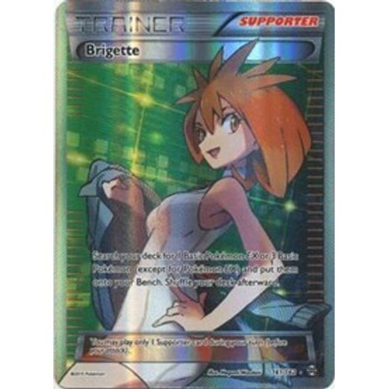 Brigette (Full Art) 161/162 - XY  BREAKthrough Holofoil