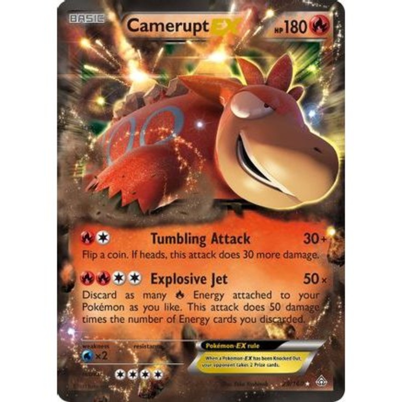 Camerupt EX 29/160 - XY  Primal Clash Holofoil