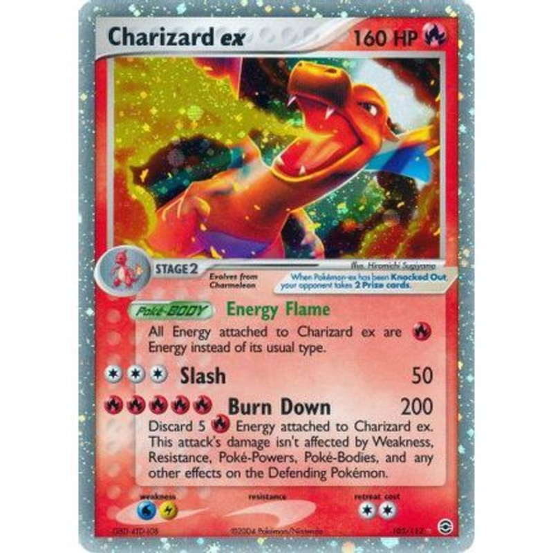 Charizard ex 105/112 - FireRed & LeafGreen Holofoil