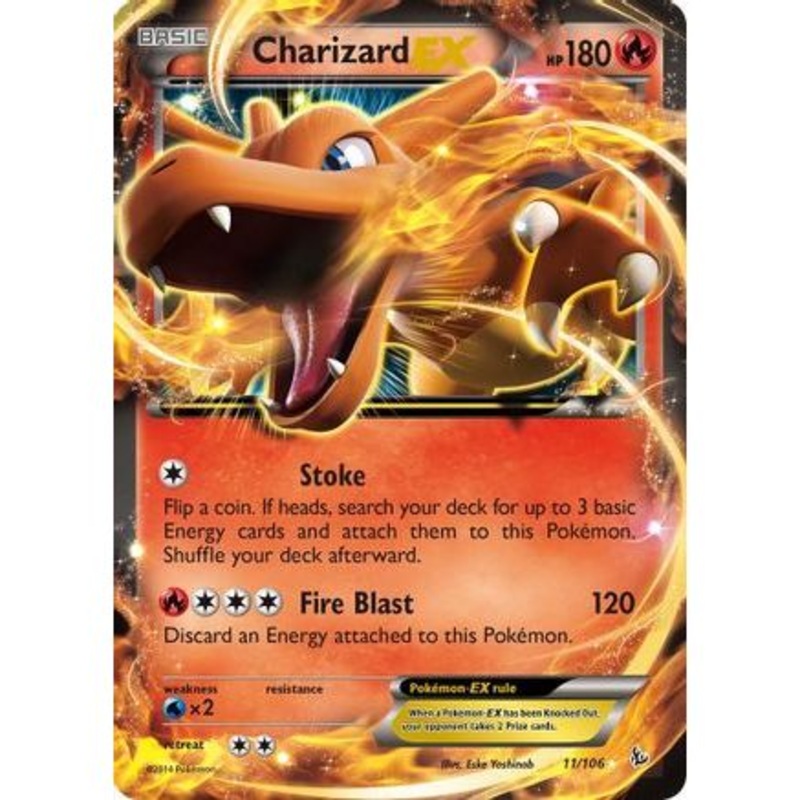 Charizard EX (11) 11/106 - XY  Flashfire Holofoil