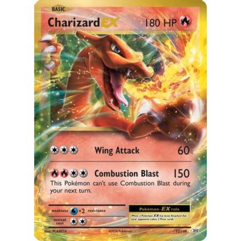 Charizard EX 12/108 - XY  Evolutions Holofoil