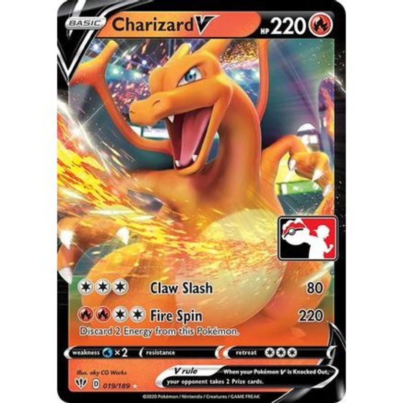 Charizard V (Prize Pack Series 1) 19 - Prize Pack Series Cards Holofoil