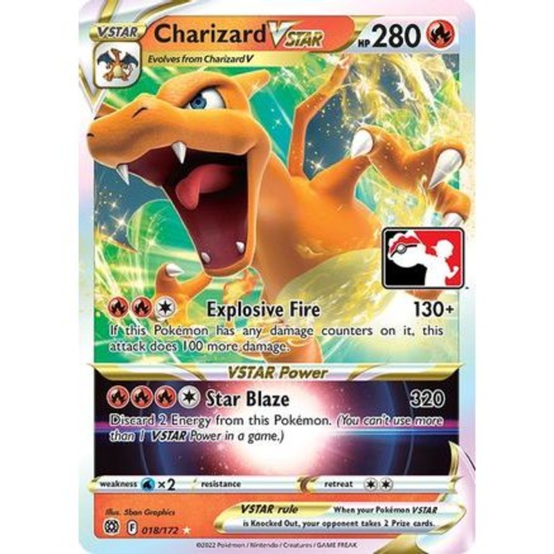 Charizard VSTAR 18 - Prize Pack Series Cards Holofoil