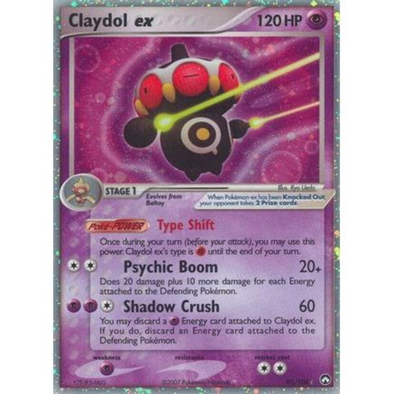 Claydol ex 93/108 - Power Keepers Holofoil