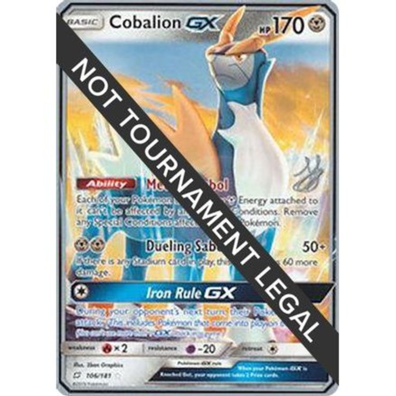Cobalion GX - 2019 (Henry Brand) 106 - World Championship Decks
