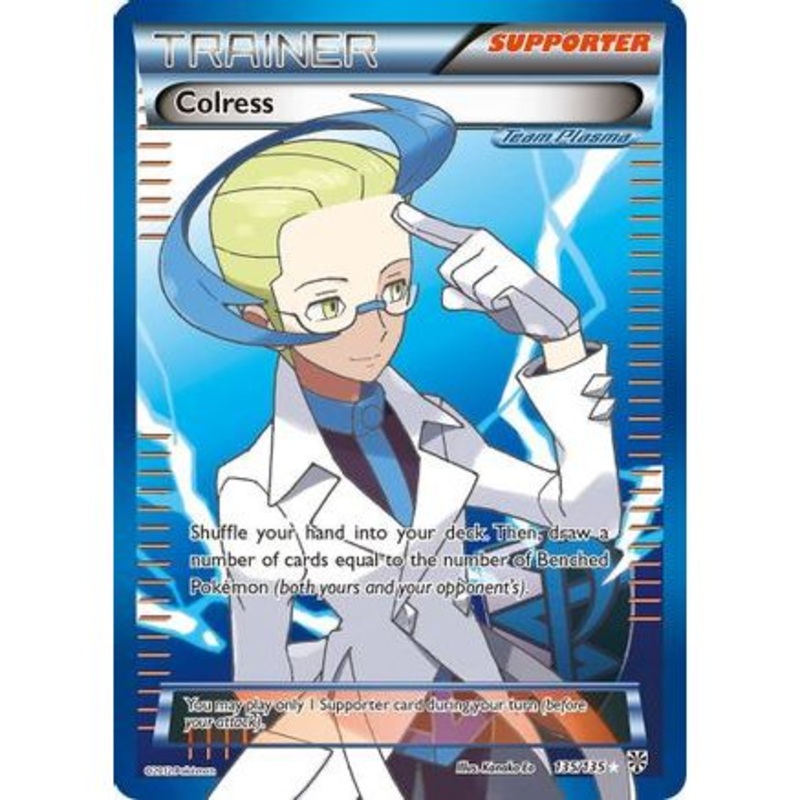 Colress (Team Plasma) (135 Full Art) 135/135 - Plasma Storm Holofoil