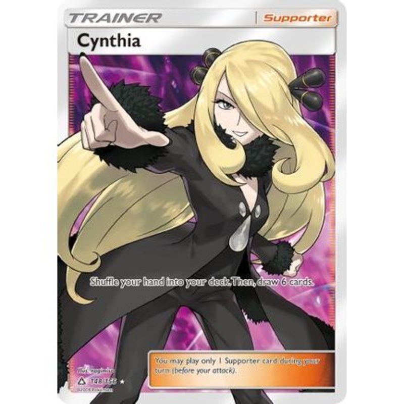 Cynthia (Full Art) 148/156 - SM  Ultra Prism Holofoil