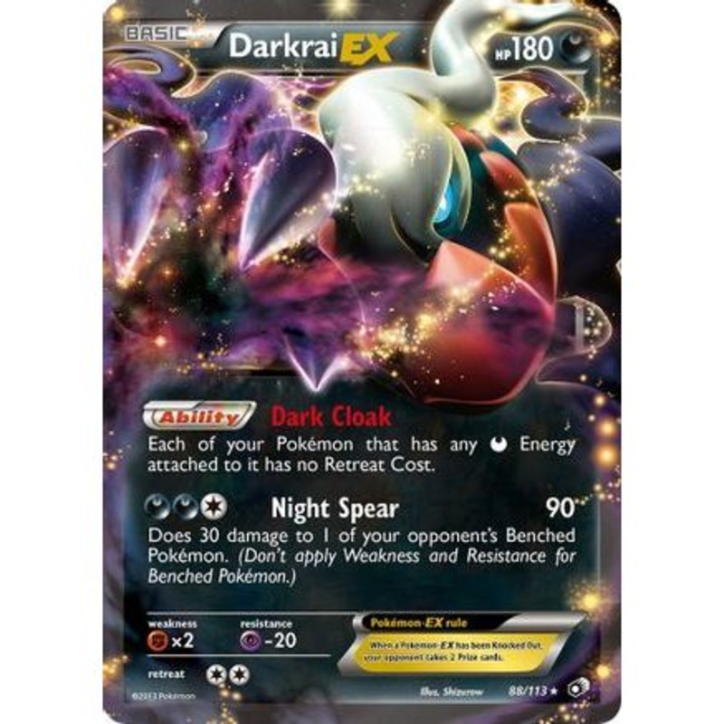 Darkrai EX 88/113 - Legendary Treasures Holofoil