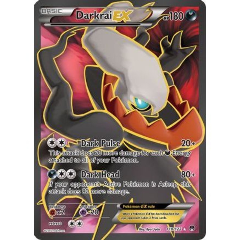 Darkrai EX (Full Art) 118/122 - XY  BREAKpoint Holofoil