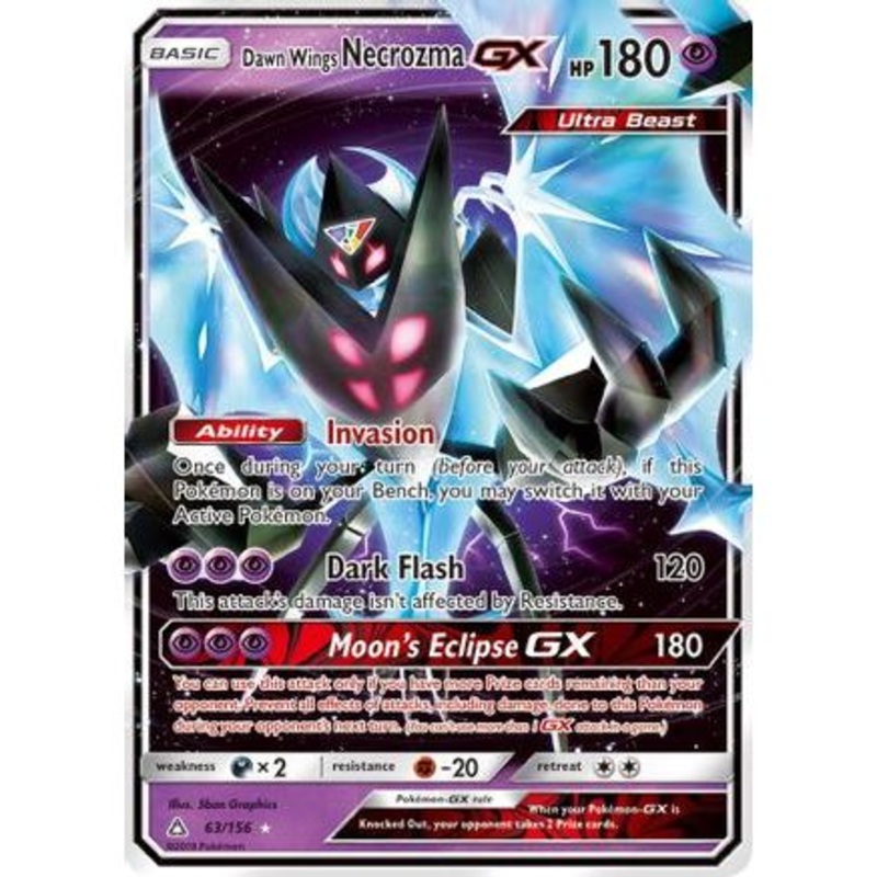 Dawn Wings Necrozma GX 63/156 - SM  Ultra Prism Holofoil