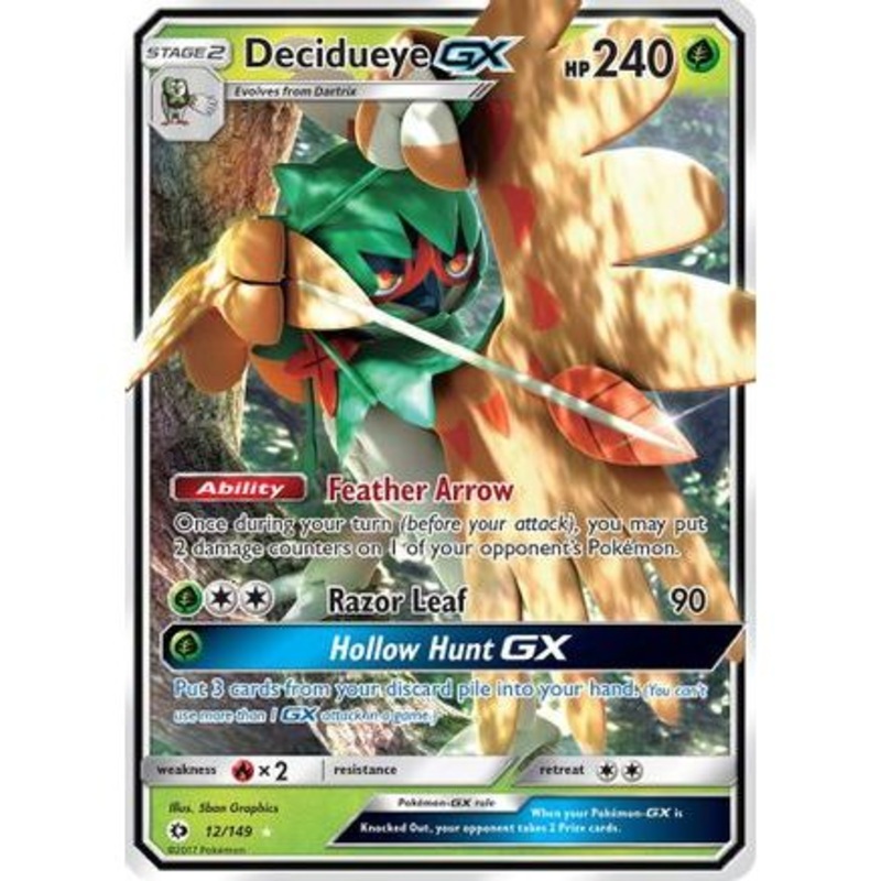 Decidueye GX 12/149 - SM Base Set Holofoil