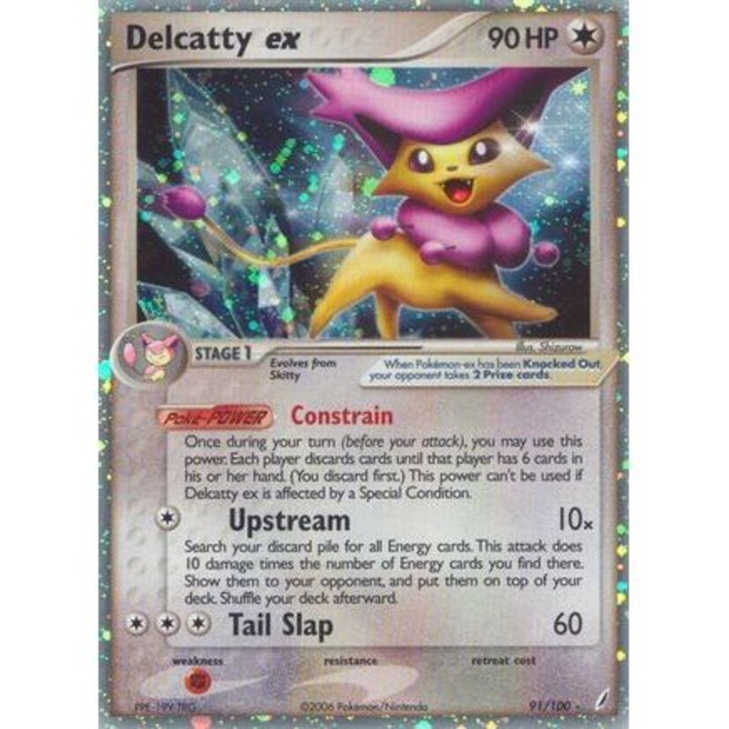 Delcatty ex 91/100 - Crystal Guardians Holofoil
