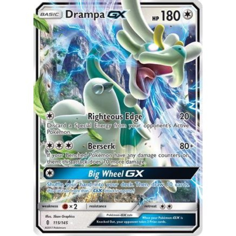 Drampa GX 115/145 - SM  Guardians Rising Holofoil