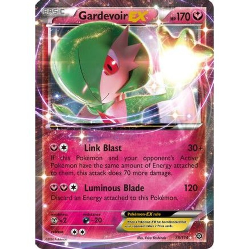 Gardevoir EX 78/114 - XY  Steam Siege Holofoil