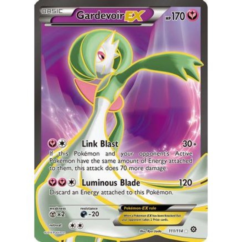 Gardevoir EX (Full Art) 111/114 - XY  Steam Siege Holofoil