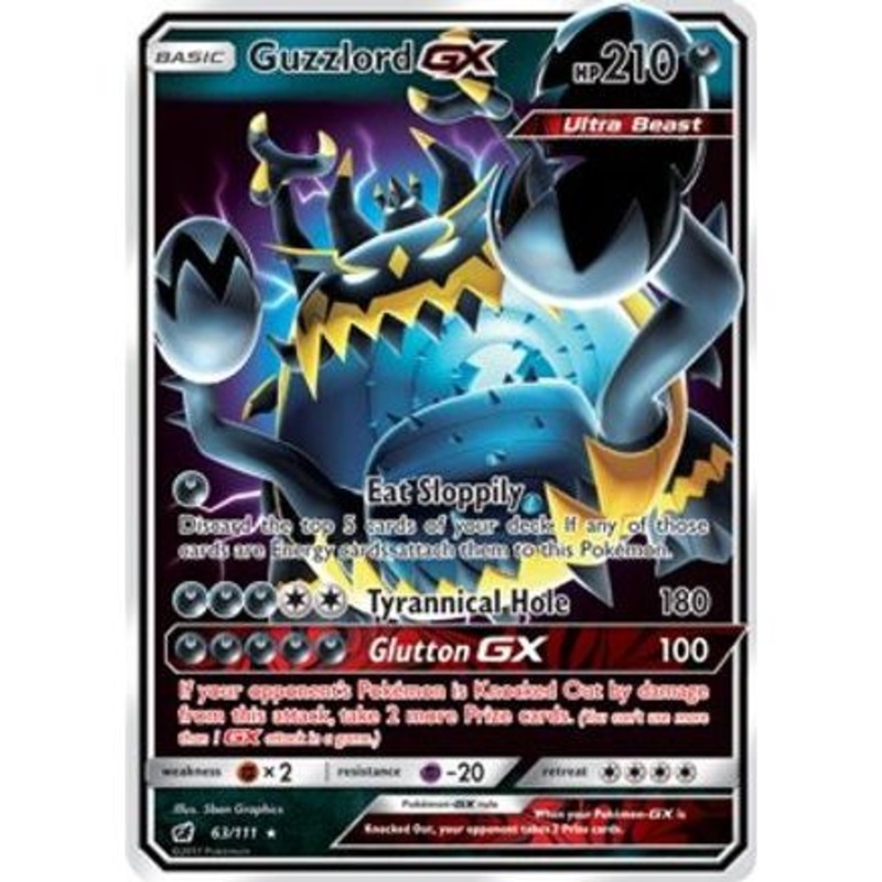 Guzzlord GX 63/111 - SM  Crimson Invasion Holofoil